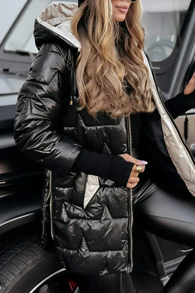 Veste légère à capuche pour femme