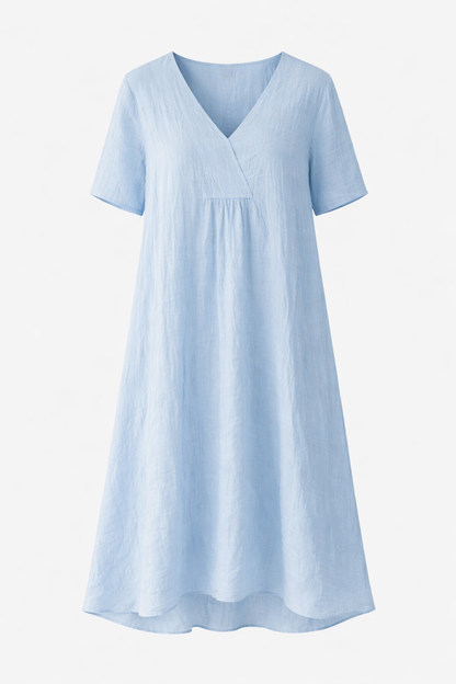 Luna | Robe midi en lin Breeze