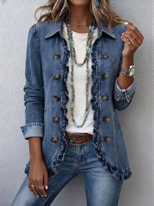Ruffelle™ | Veste à volants 񟿿