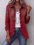 Fayrene™ | Veste à volants cachemire d’inspiration bohème