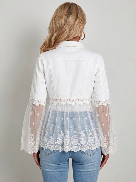 Veste Sunnelace™ à détails en dentelle