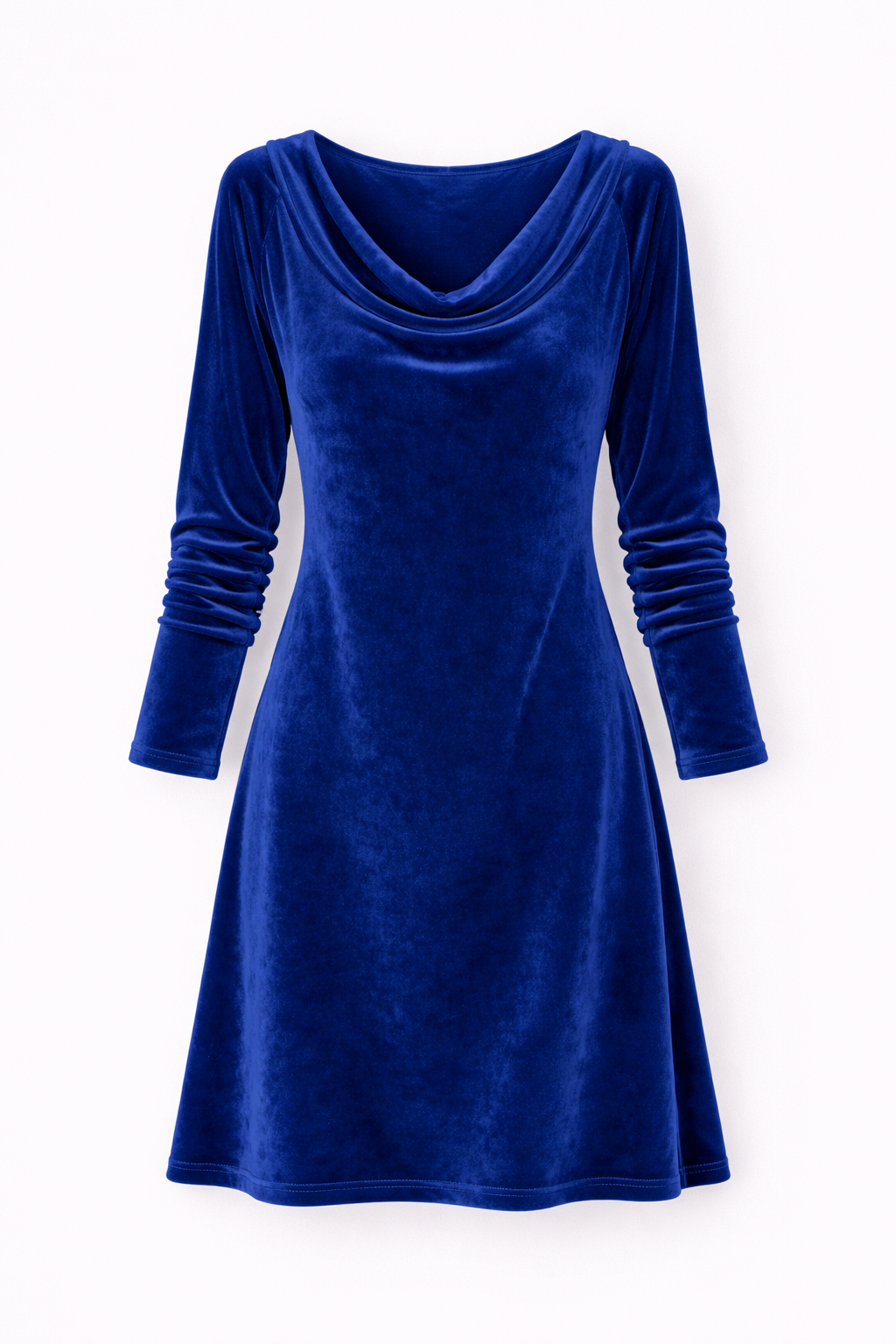 Isabella | Robe drapée en velours