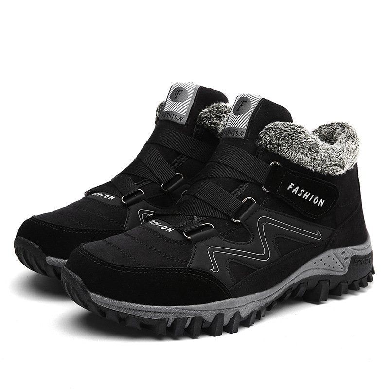 Bottes d'hiver chaudes, isolées et antidérapantes