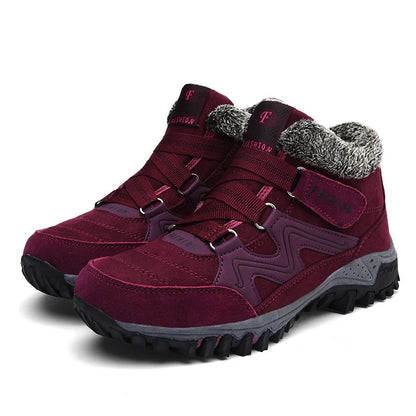 Bottes d'hiver chaudes, isolées et antidérapantes