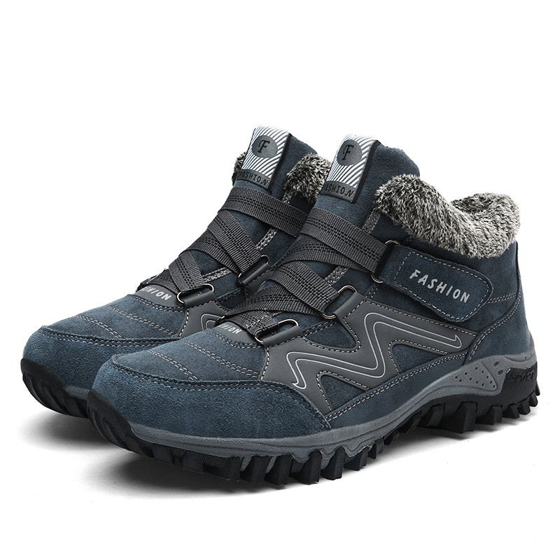Bottes d'hiver chaudes, isolées et antidérapantes