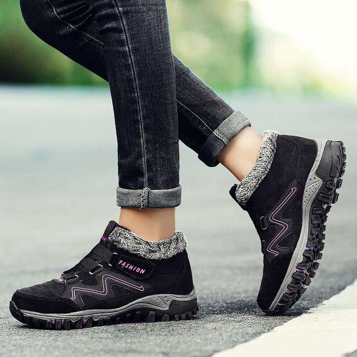 Bottes d'hiver chaudes, isolées et antidérapantes