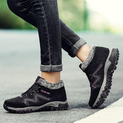Bottes d'hiver chaudes, isolées et antidérapantes