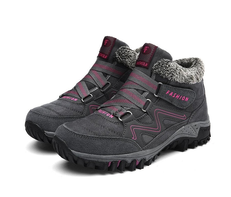 Bottes d'hiver chaudes, isolées et antidérapantes